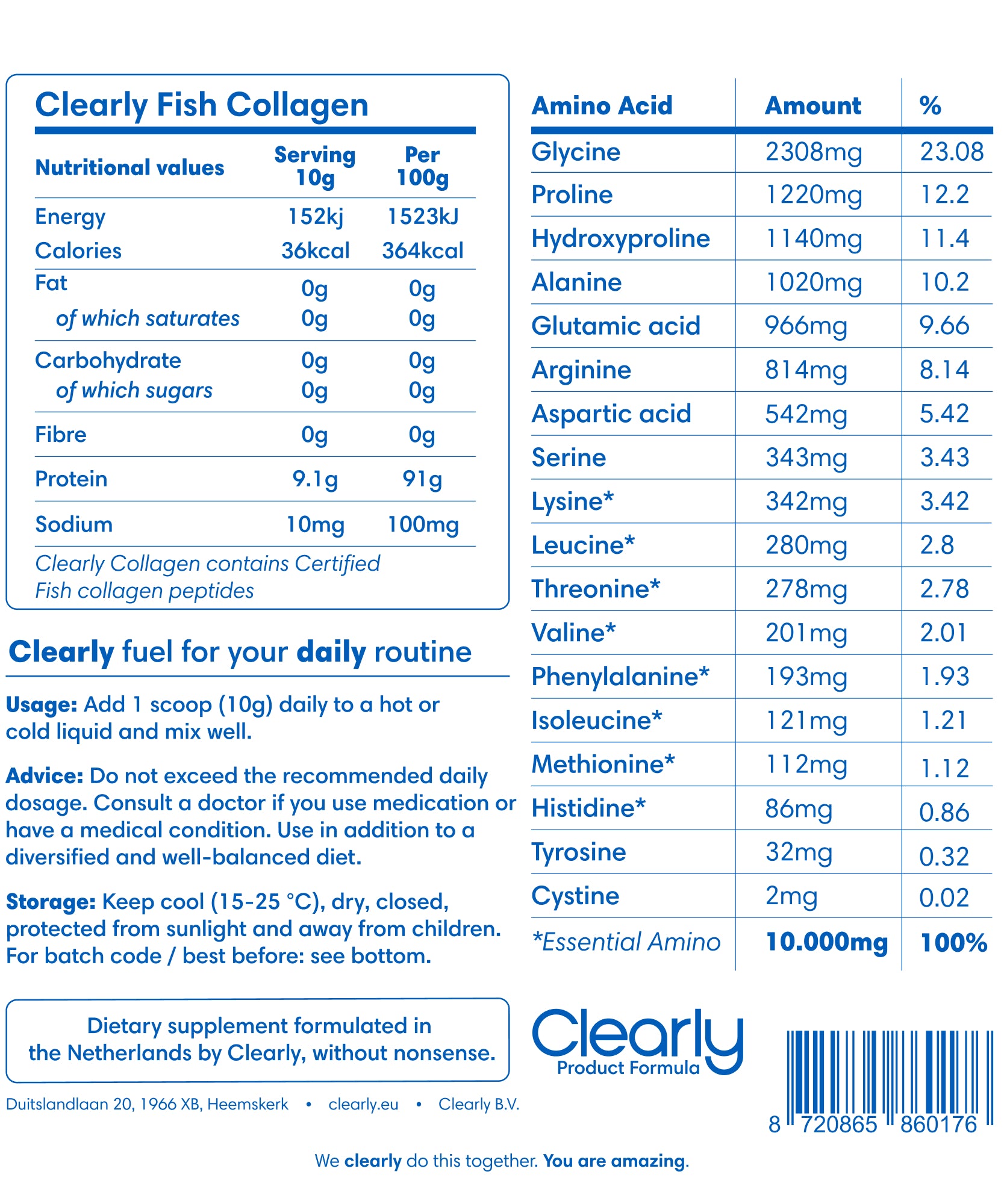  Clearly - Fish Collagen