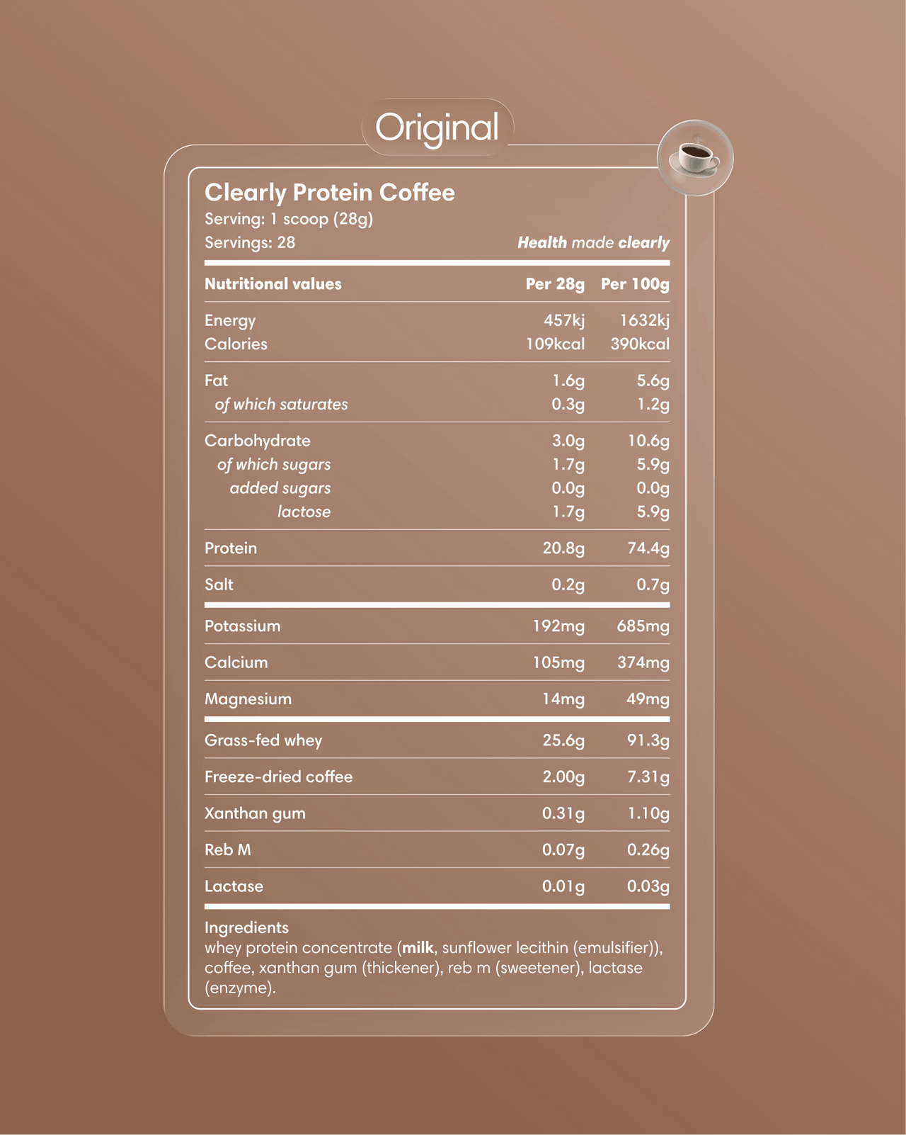  Clearly - Protein Iced Coffee