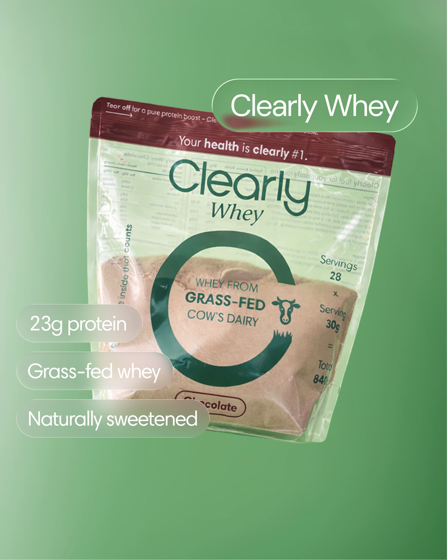  Clearly - Grass-fed Whey